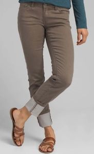 Prana Kara Jean, Dark Mud, 6/28, NWT